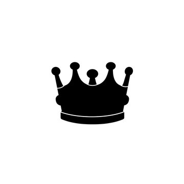 royal crown isolated on white