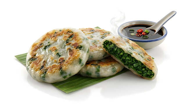 pan fried chive dumpling
