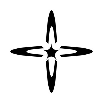 rocket isolated pattern on white background