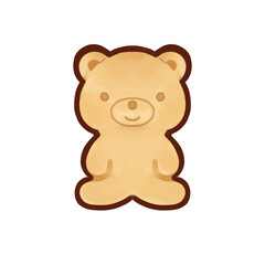 Obraz premium sugar bear cookie