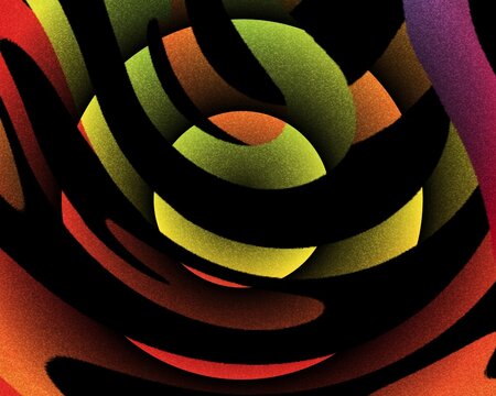 aesthetic colourful liquid line abstrack gradient background with dynamic shape