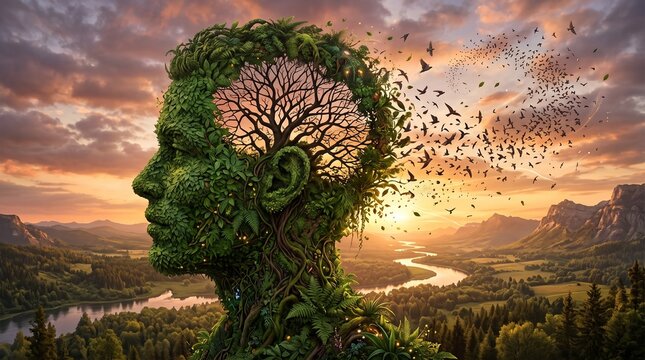 Nature Inspired Human Mind Landscape