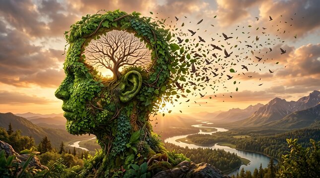Nature Inspired Human Mind Landscape