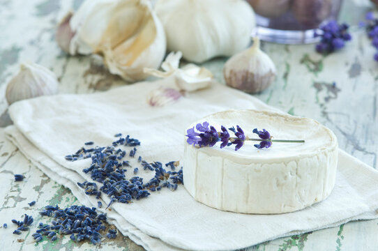 French goat cheese, garlic and lavender