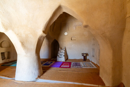 Al Bidya Mosque, the oldest mosque in UAE, located in the emirate of Fujairah
