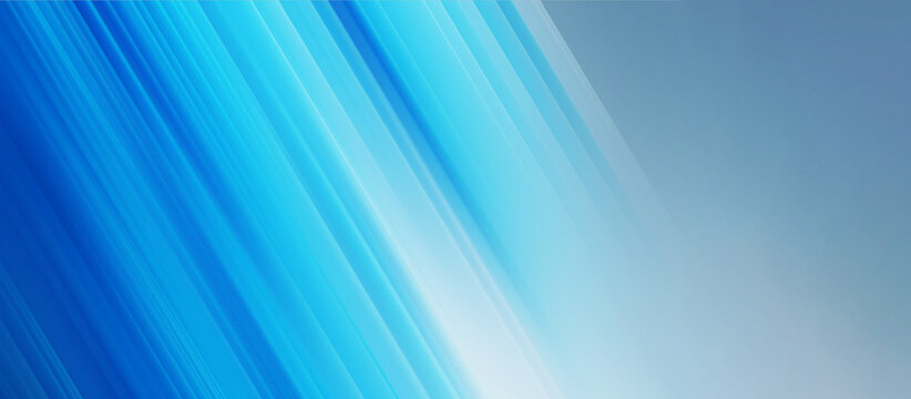 Abstract blue panoramic background with fast diagonal motion