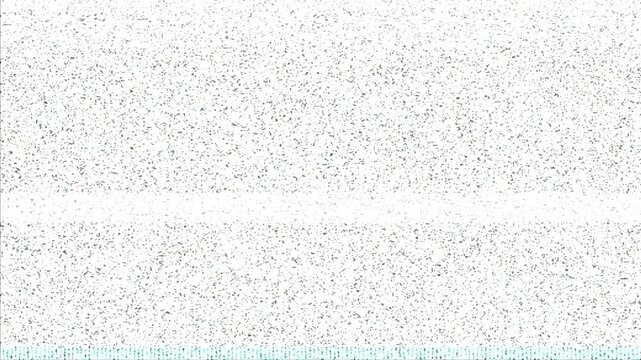 Analog crt scanline texture with grainy white noise glitch effect. This retro display signal interference has a realistic gray grit look.