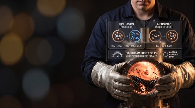 Professional engineer working with futuristic laboratory equipment showing chemical reaction processes and scientific data charts