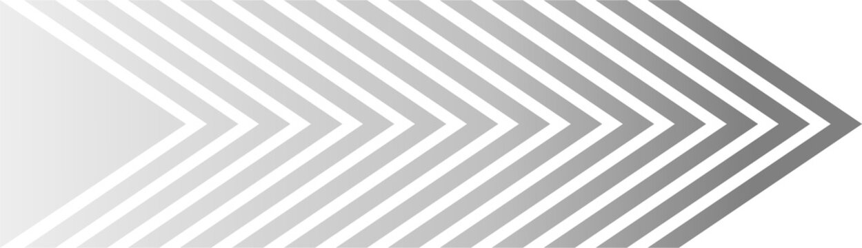 Abstract arrow graphic with fading grey lines pointing to the right, suggesting progress and movement. A sleek and modern design representing direction and advancement