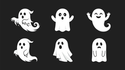 Fototapeta premium set of halloween icons