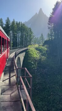 Chamonix train du montenvers - Mer de glace