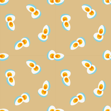 seamless pattern with egg