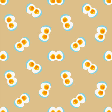 seamless pattern with eggs