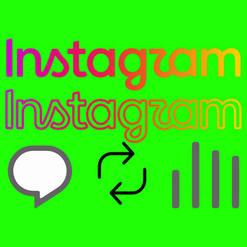 Instagram new icons set, live video streaming frame. Like, love, heart, home, repost, comment, follow, share, save, stories user button signs, set social media notification functional icons update. 