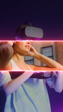 Premium Transitions Neon Wipes Horizontal Reverse VERTICAL &ndash; Glowing Neon Transitions, Colorful Light Wipes, Electric Reveals and Vibrant Futuristic Effects for Professional Video Editing