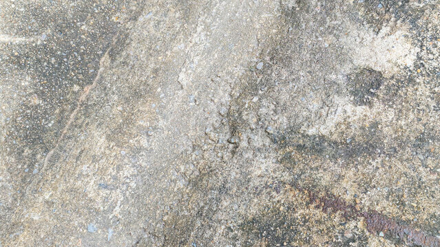 Rough Weathered Concrete Surface Texture and Industrial Grunge Background