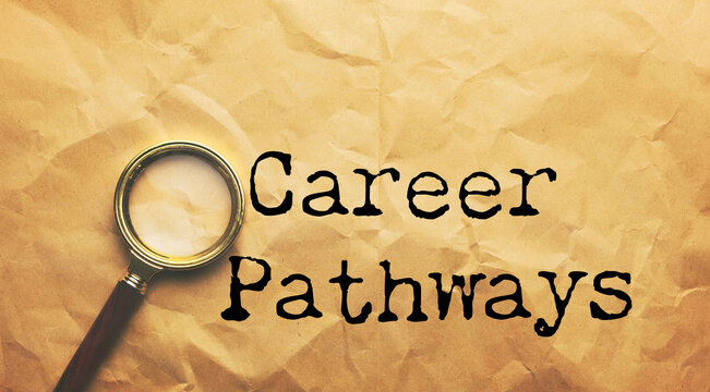 Career Pathways text on paper