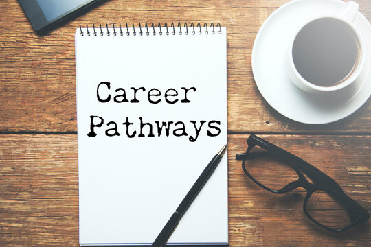 Career Pathways text on paper