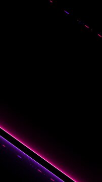 Neon Digital Lines Overlays 8 VERTICAL &ndash; Futuristic Neon Line Overlays, Glowing Digital Streaks, Cyber Light Effects and Vibrant Motion Graphics for Professional Video Editing