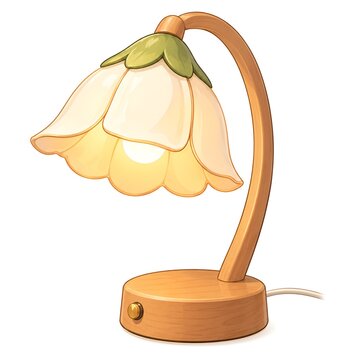 Lamp on the table