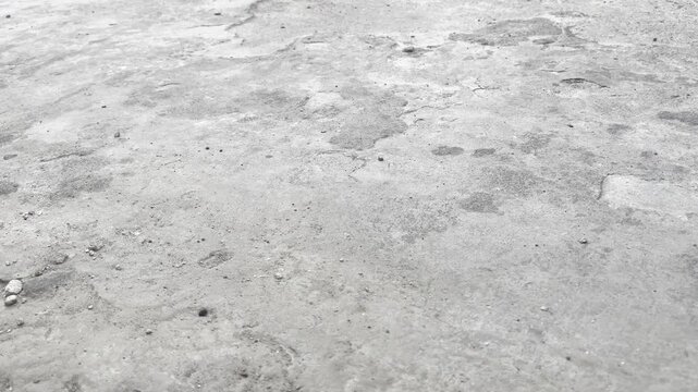 Rough concrete road surface texture close up background