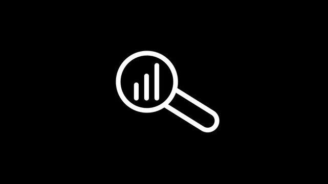 Magnifying Glass Search Icon Set &ndash; Zoom In and Zoom Out Lens Symbol for Web and UI Design