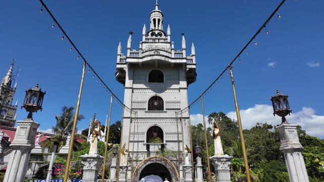 Entrance tower and archway at Simala Shrine, Cebu