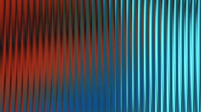 Abstract background, with vertical stripes, in gradient red, and blue