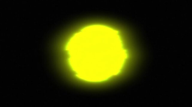 Cartoon sun background. 3d animation
