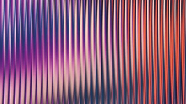 Abstract background, with vertical stripes, in purple, pink, and orange