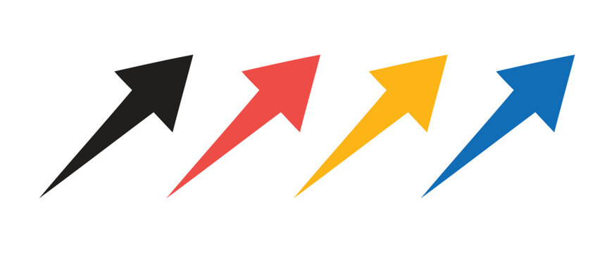 Arrow Set Vector Pointer Icon Collection for Modern Graphic Design