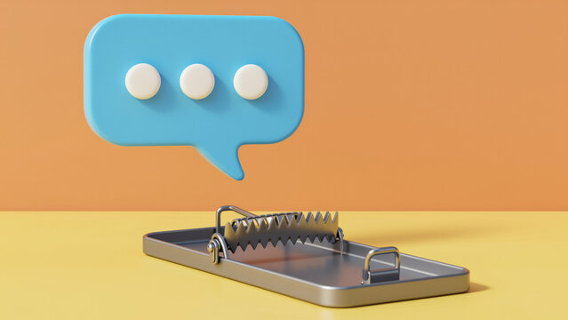 Speech Bubble and Steel Mousetrap - Symbolic Representation of Online Comment Risks for Cybersecurity Awareness, Digital Rights Advocacy and Social Media Safety Education