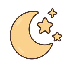 Halloween crescent moon © waowiracha