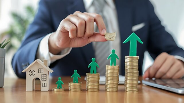 Investment analyst evaluates asset growth opportunities through financial analysis, portfolio monitoring, wealth accumulation, risk assessment, capital allocation, investment performance tracking.