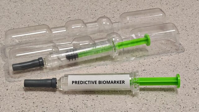 PREDICTIVE BIOMARKER syringe medicine concept for dosing, clinical pharmacology and drug-delivery research