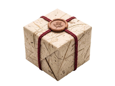 Rustic Gift Box With Wax Seal