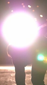 Exercise tricker , three hands ago, sparks night city