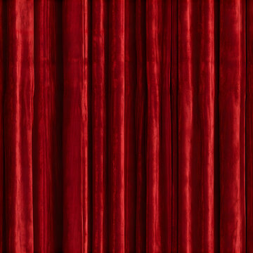 Polished Velvet Theater Curtains Seamless Pattern