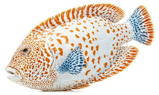 fish isolated on white
