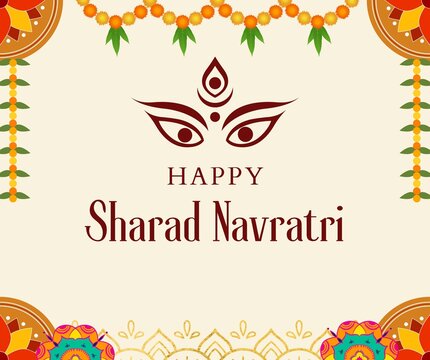 Navaratri Greeting Poster