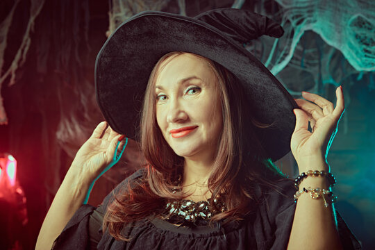 Elegant Witch Portrait