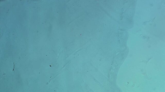 Real time observation of microscopic crystal formation showing fluid solution nucleation stage followed by aggressive explosive growth of colorful mineral structures under cross polarized microscope
