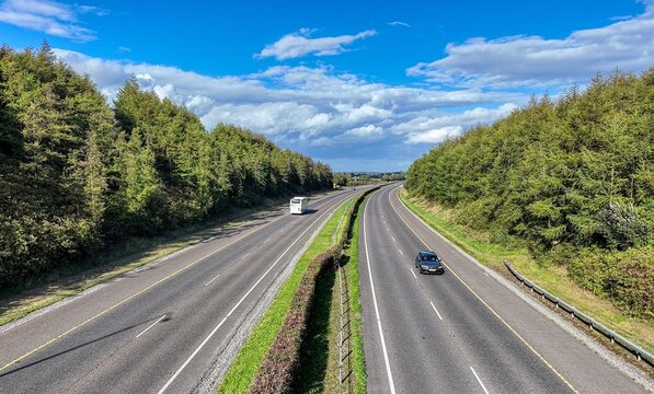 the m7 motorway in southern ireland