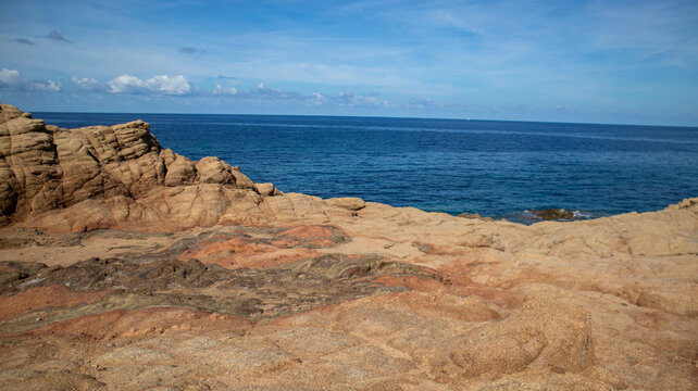 stony beach, Capo Pecora, Buggerru, Sardinia