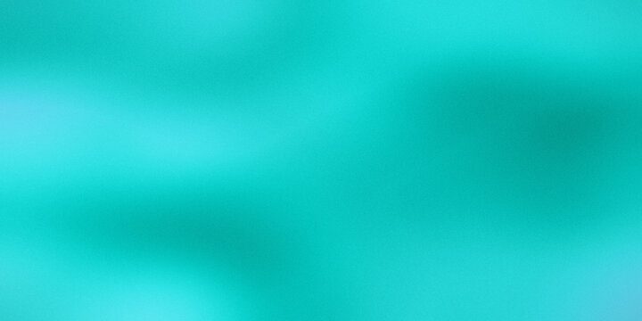 blurred gradient of turquoise and cyan hues with soft bokeh texture for commercial design use
