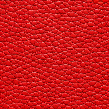 Red leather texture surface macro background