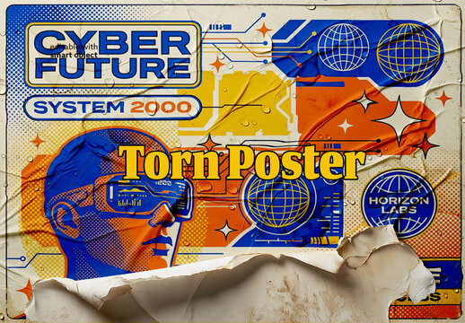 Torn Poster Effect