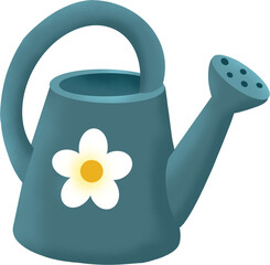 Floral Garden Watering Can © finairmawati