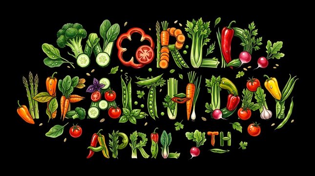 Celebrating world health day nurturing wellbeing through healthy eating and a balanced lifestyle for optimal mental and physical health