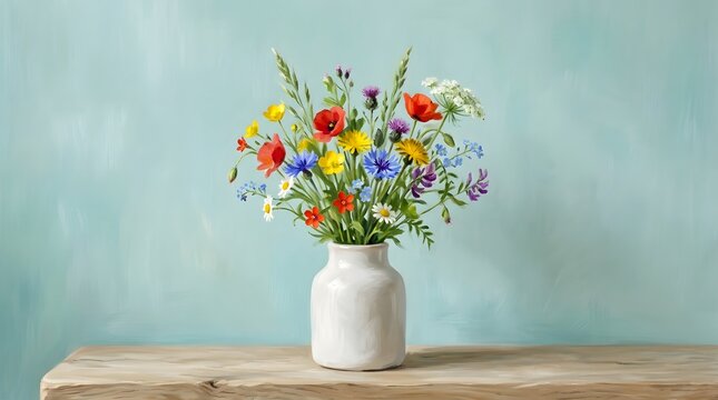 Embrace self care and mental wellness a moment of peace with vibrant blooms and gentle reflection